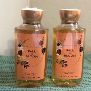 Bath & Body Works Fall in Bloom Aloe + Vitamin E Shower Gel 2-Pack